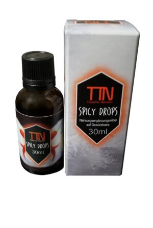 TTN spicy drops mit Flasche