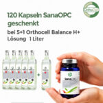 5 plus 1 H-Lösung 1 L sowie OPC Kapseln 120er geschenkt